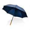 23" Impact AWARE™ RPET 190T auto open bamboo umbrella P850.655