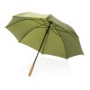 23" Impact AWARE™ RPET 190T auto open bamboo umbrella P850.657