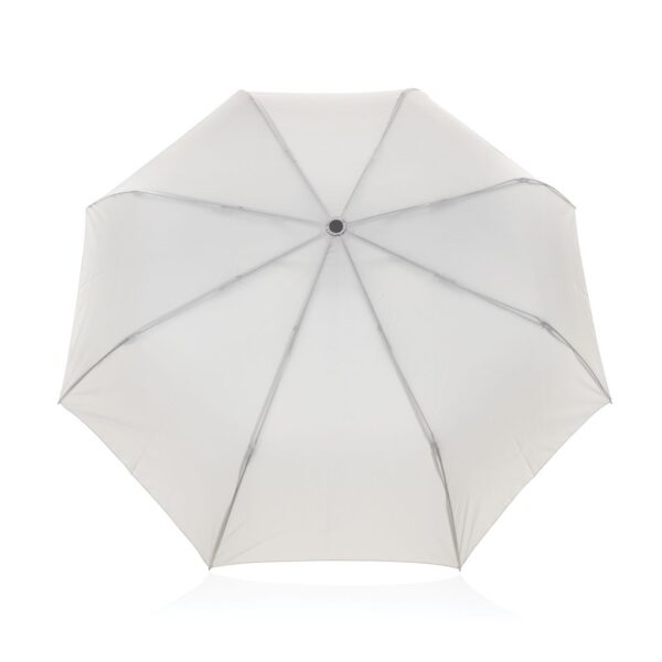 Kaycey 21" AWARE™ RPET Acacia wood mini auto open umbrella P850.7019