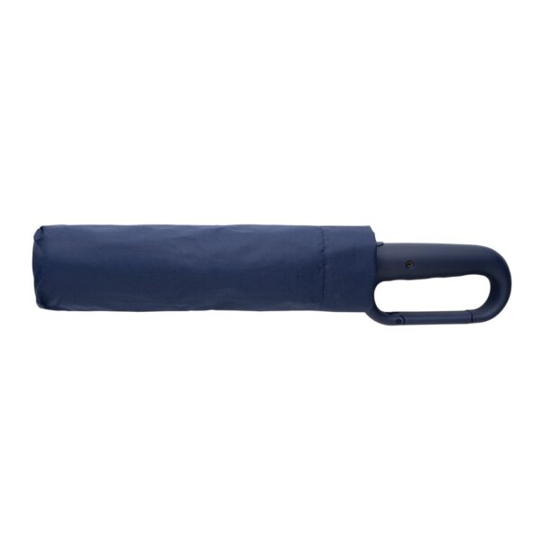 Yara 21" AWARE™ RPET solid colour umbrella with carabiner P850.7125