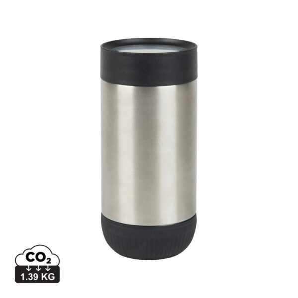 VINGA Erie RCS recycled SS push mug 350 ML V4321002