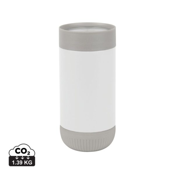 VINGA Erie RCS recycled SS push mug 350 ML V4321003