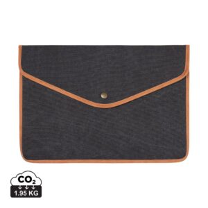 VINGA Bosler GRS recycled canvas 16" laptop sleeve V7880401