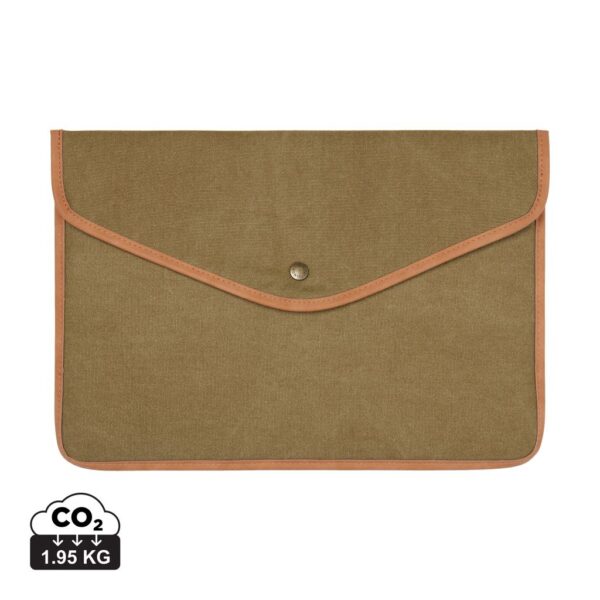 VINGA Bosler GRS recycled canvas 16" laptop sleeve V7880407