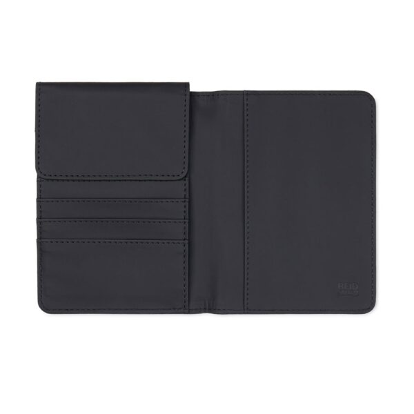 VINGA Baltimore RCS recycled polyester RFID passport cover V8200101