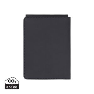 VINGA Baltimore RCS recycled polyester RFID passport cover V8200101