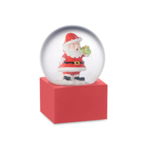 Small snow ball glass ornament SANTO CX1544-05