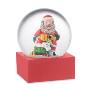 Snow ball glass ornament SANTISIMO CX1545-05