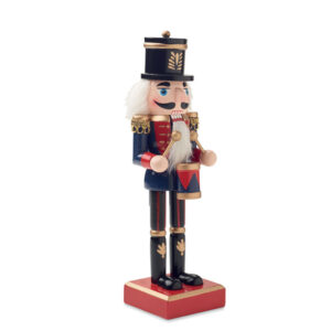 Nutcracker character in wood JOLLY CRUNCH CX1551-04