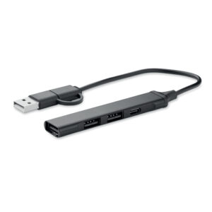 USB 4 port hub 19 cm CURRENT MO2294-03