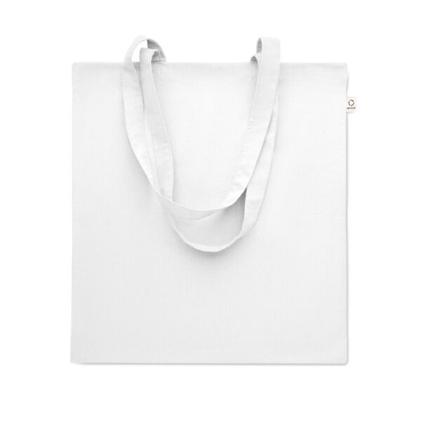 Recycled cotton shopping bag VIVEKA COLOUR MO2302-06