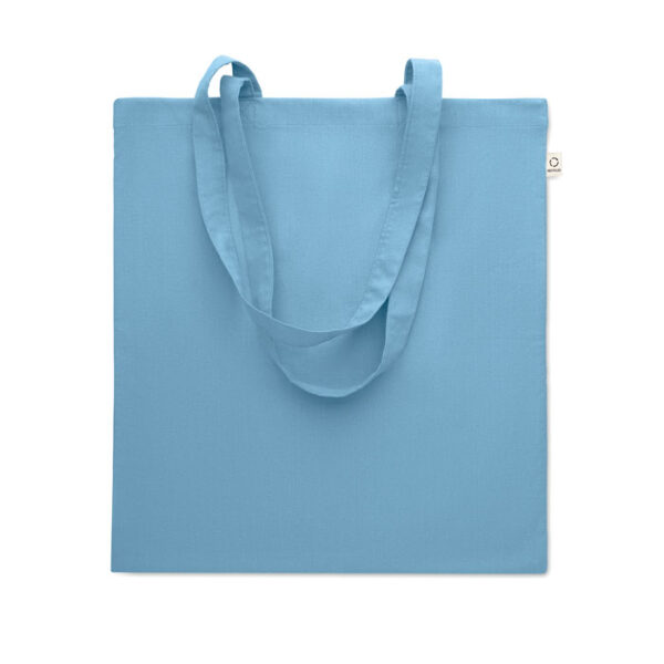 Recycled cotton shopping bag VIVEKA COLOUR MO2302-20