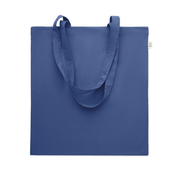 Recycled cotton shopping bag VIVEKA COLOUR MO2302-37