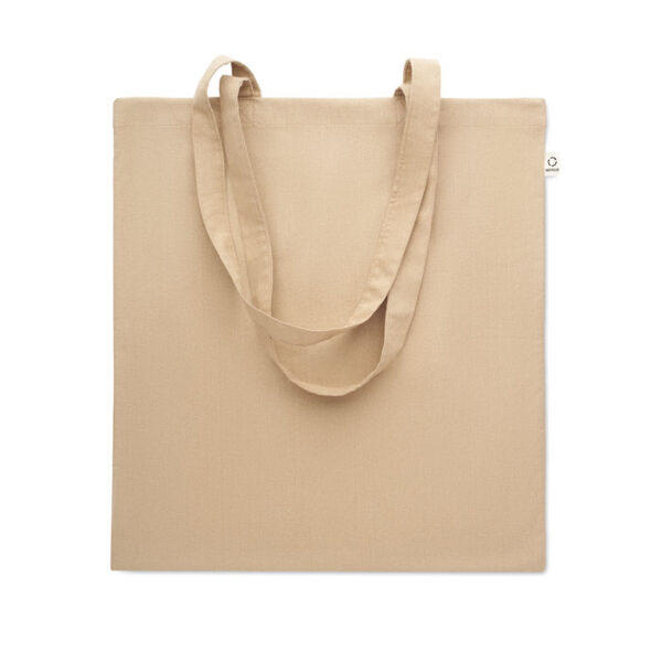 Recycled cotton shopping bag VIVEKA COLOUR MO2302-39