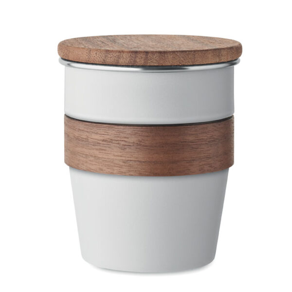 Single wall tumbler 350 ml WALNUT MO2322-06