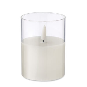 LED wax candle in glass holder XANDLE+ MO2366-06