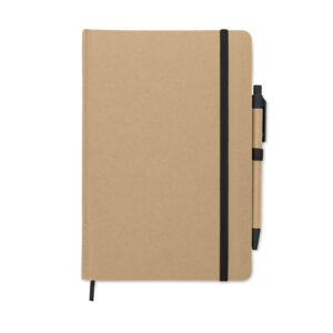 A5 notebook in recycled carton CARATIL MO2396-03