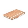 A5 cork notebook with pen SUBER SET MO6202-13