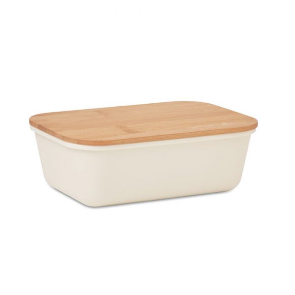 Lunch box with bamboo lid THURSDAY MO6240-13