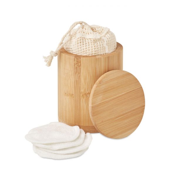 Bamboo fibre cleansing pad set BELLA MO6306-40