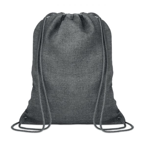 1200D heathered drawstring bag TOCAYO MO9776-07